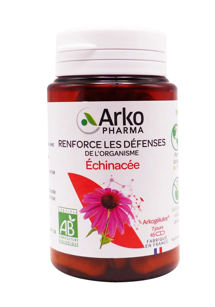 ARKOGELULES ECHINACEE BIO 45 GELULES 4 arkopharma echinacee 45 gelules