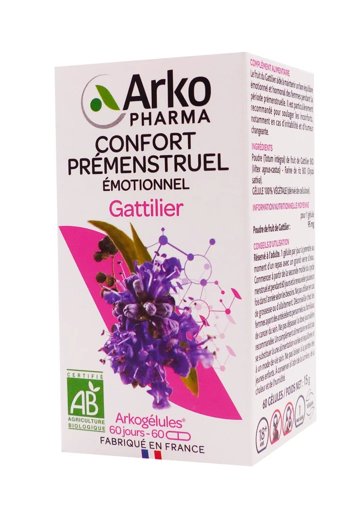 ARKOGELULES GATTILIER 60 GELULES 2 arkopharma gattilier 60 gelules