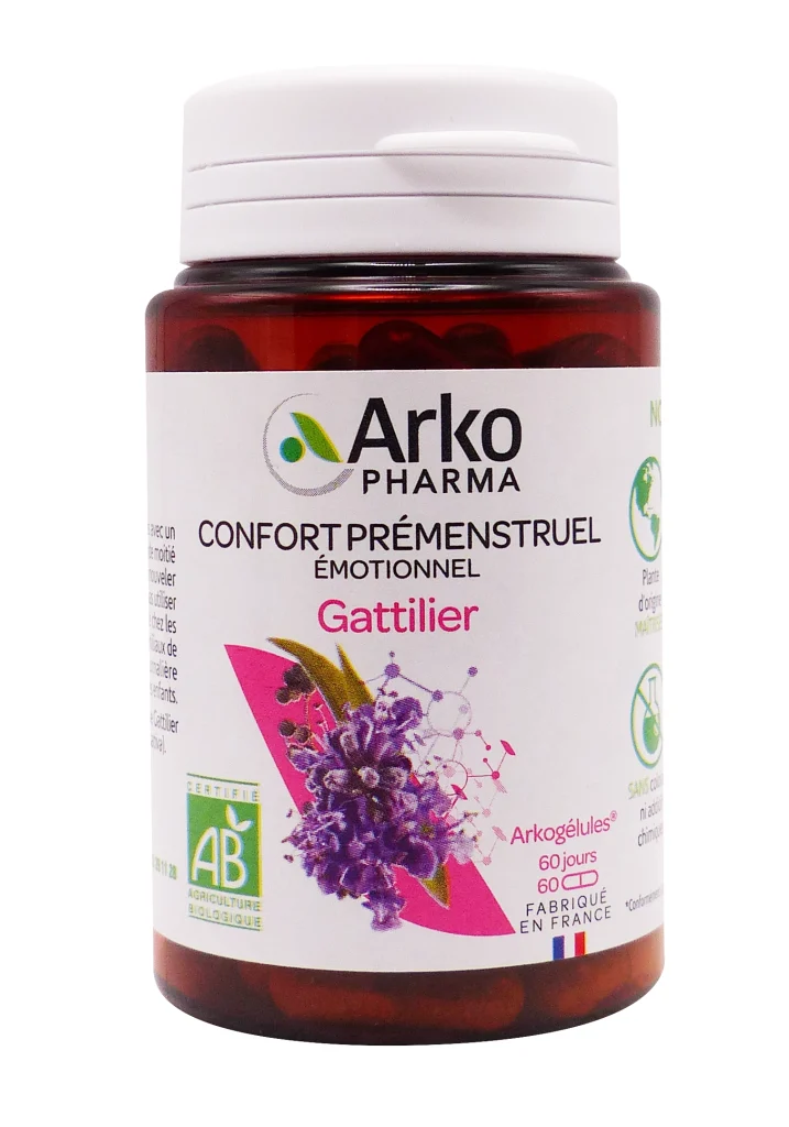 ARKOGELULES GATTILIER 60 GELULES 4 arkopharma gattilier 60 gelules pot