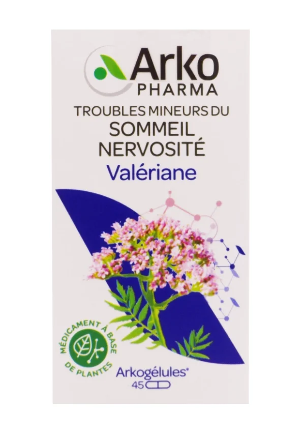 arkopharma valeriane 45 gélules