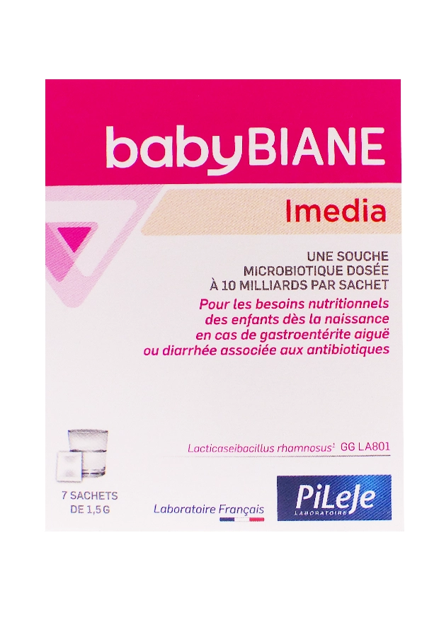 PILEJE BABYBIANE IMEDIA 7 SACHETS 1,5 G 3 Pileje babybiane imedia sachets