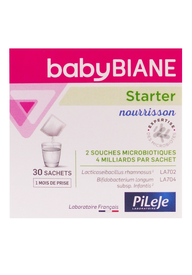 PILEJE BABYBIANE STARTER NOURISSON 30 SACHETS 3 babybiane starter 30 sachets Pileje