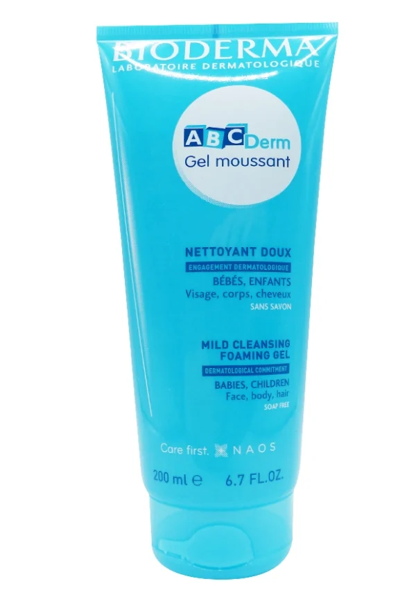 bioderma abc derm nettoyant doux 200 ml