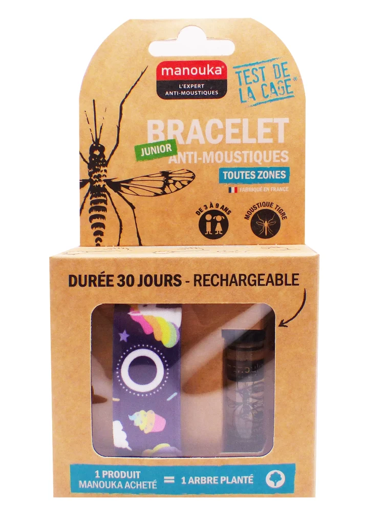 bracelet anti moustique licorne