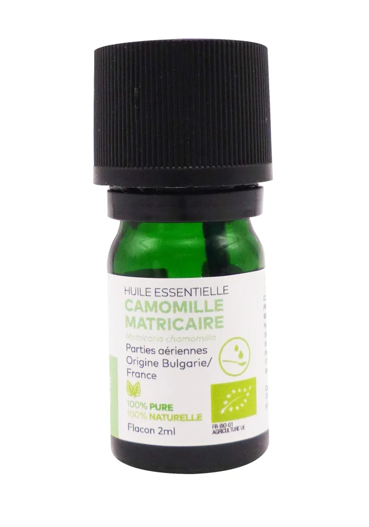 PHARMASCIENCE HUILE ESSENTIELLE CAMOMILLE MATRICAIRE BIO 2ML 4 camomille matricaire