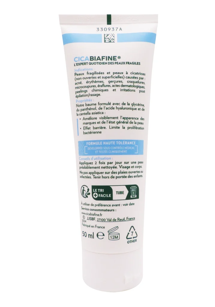 CICABIAFINE BAUME MULTI-REPARATION 50 ML 4 cicabiafine dos 50 ml