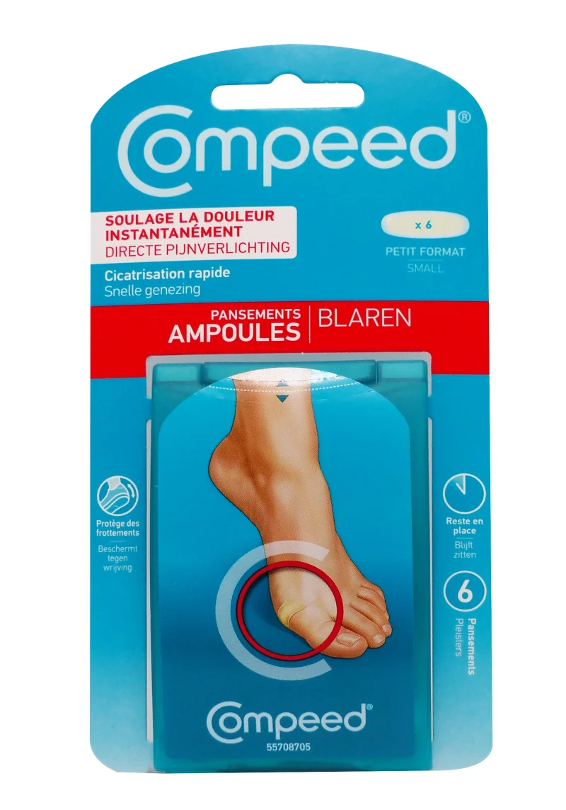 compeed 6 pansements ampoules