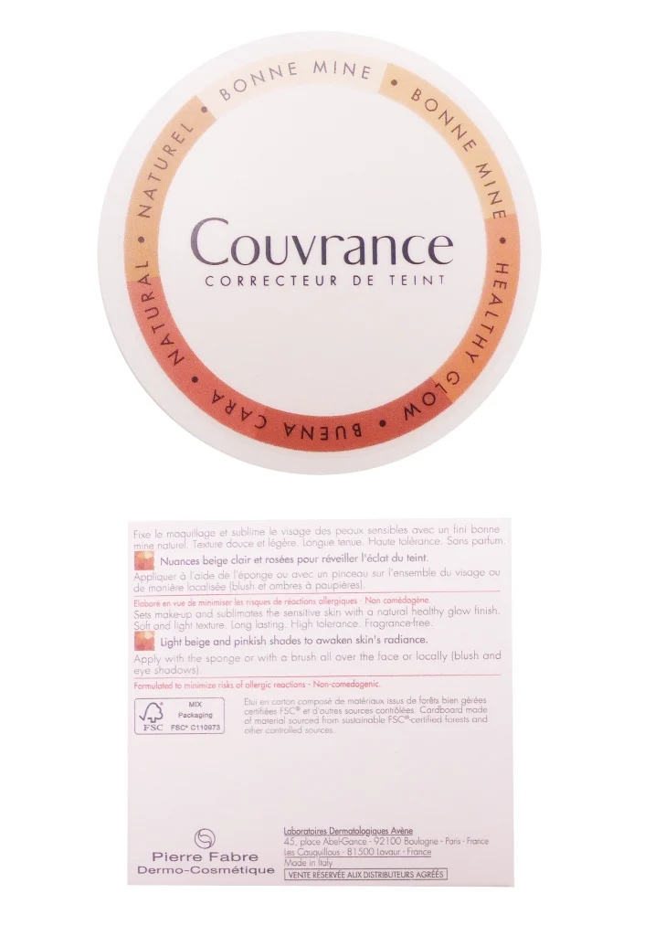 couvrance correcteur de teint naturel