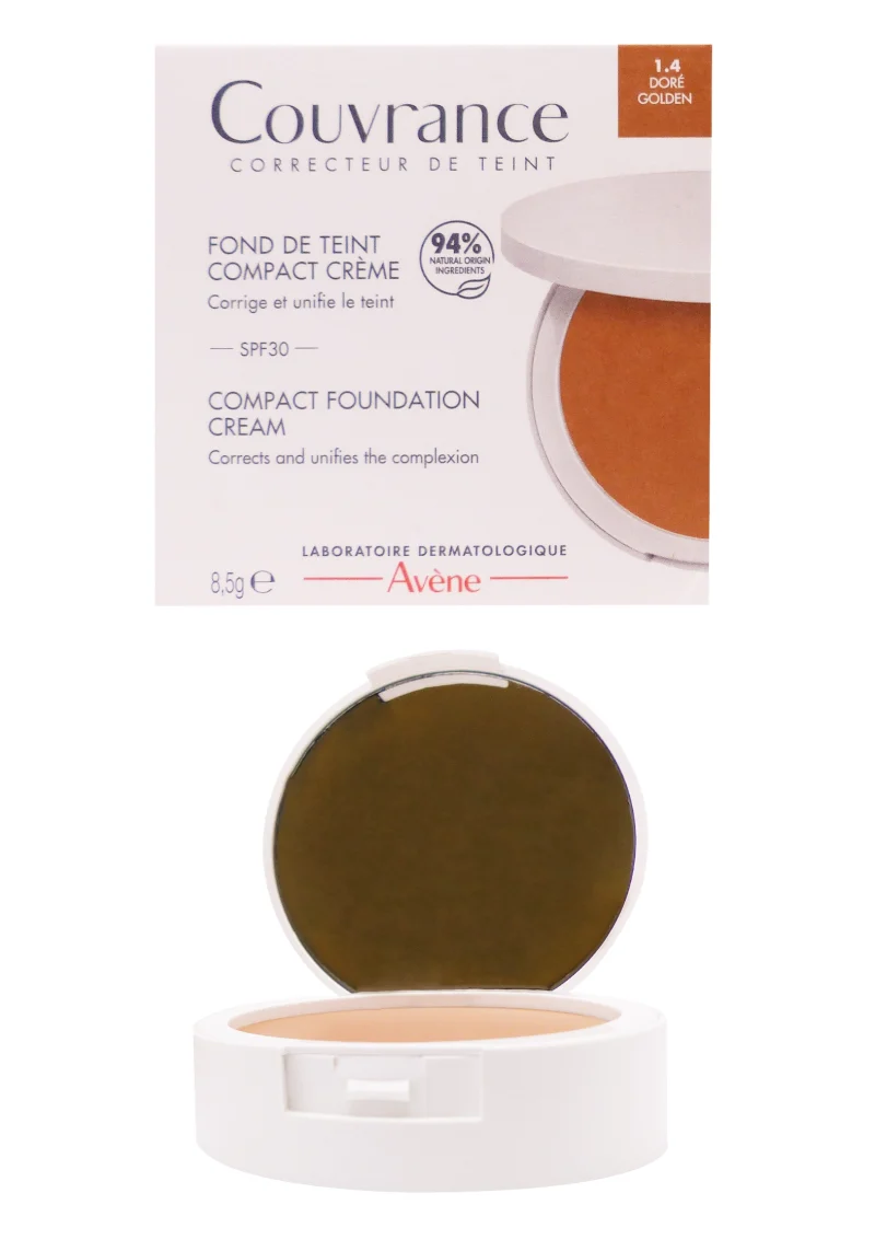 couvrance fond de teint compact creme 1.4 doré