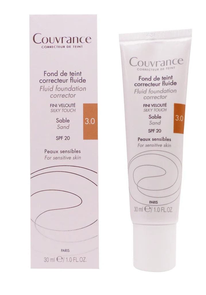 couvrance fond de teint fluide sable 3.0