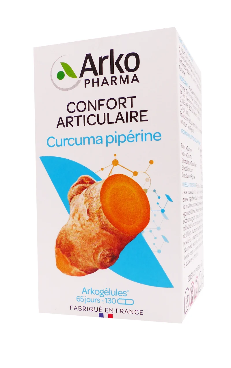 curcuma piperine 130 gélules