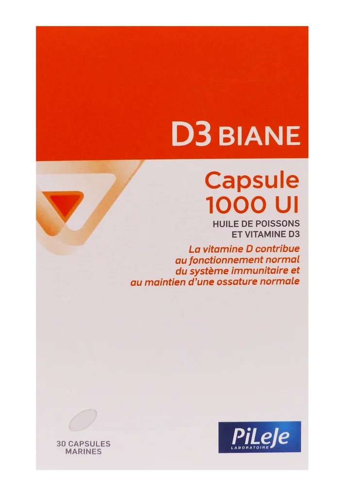 d3biane 30 capsules pileje