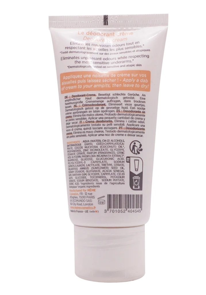 MÊME DEODORANT CREME 50 ML 3 deodoran creme dos meme