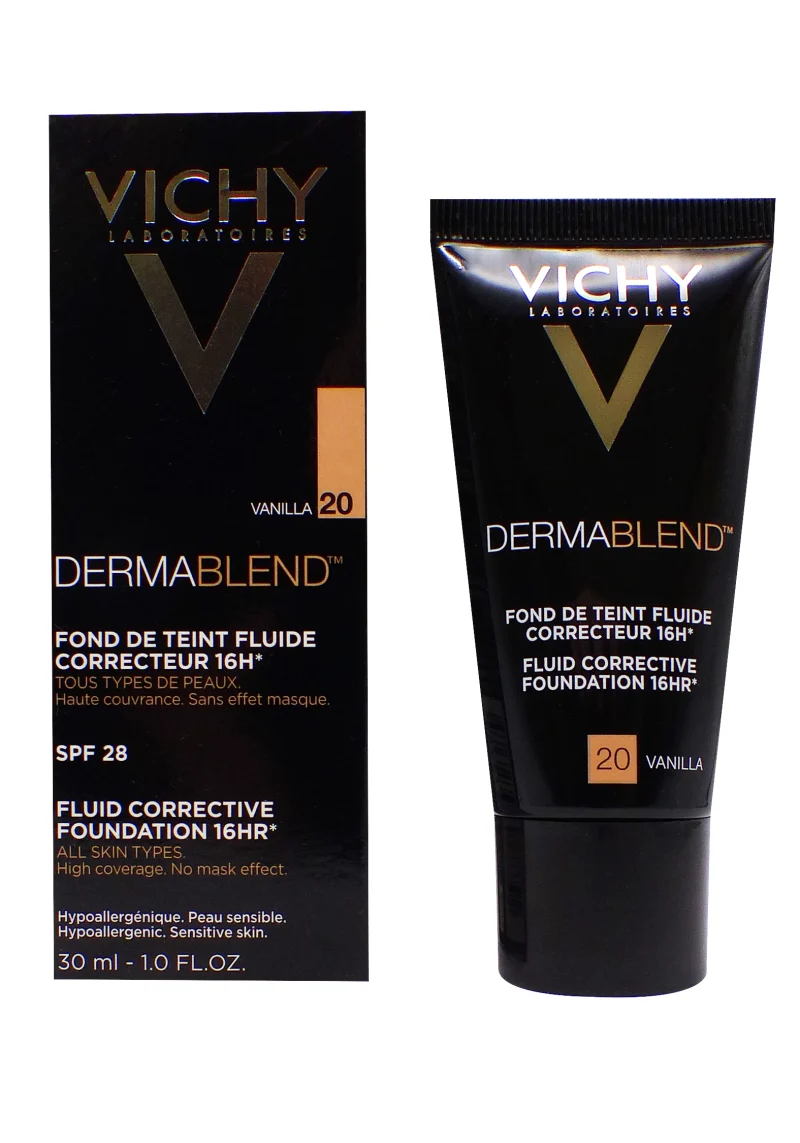 dermablend vanilla 20 spf28 30 ml correcteur fluide 30ml