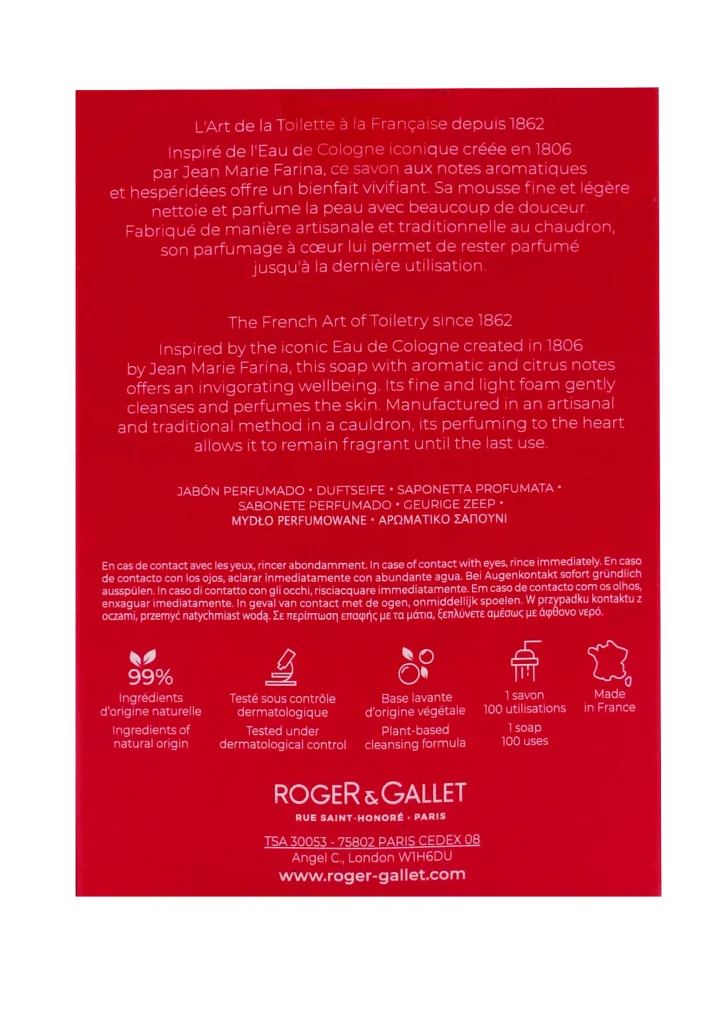 dos 3 savons jm farn roger et gallet