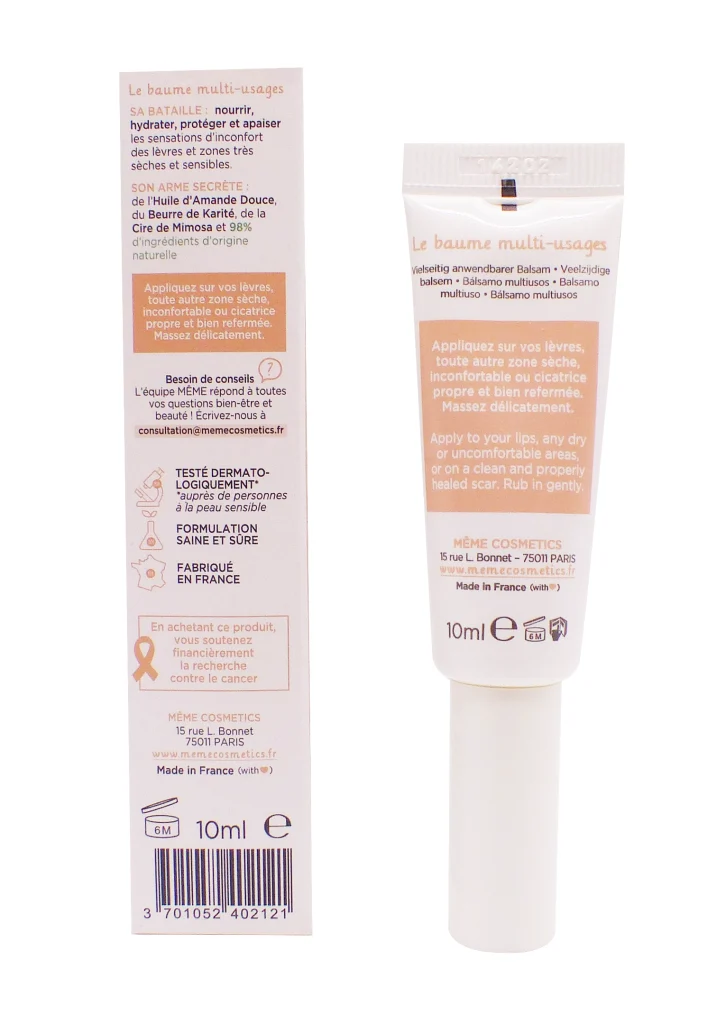 MÊME BAUME MULTI-USAGE 10 ML 3 dos baume multi usage meme