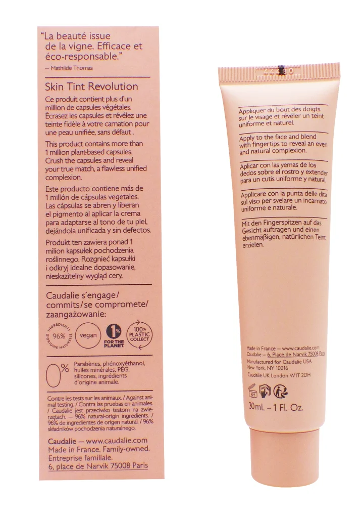 dos caudalie creme teinte 2