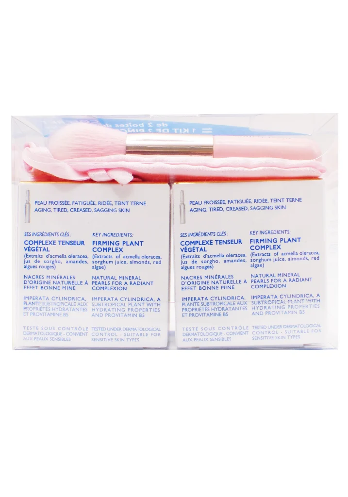 COUP D'ECLAT AMPOULES LOT DE 2 + KIT PINCEAUX OFFERT 3 dos coffret coup declat