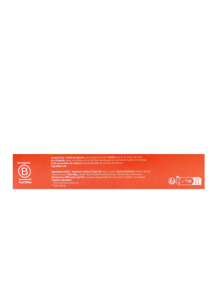 WELEDA CREME DE MASSAGE SPORT 70G 5 dos creme
