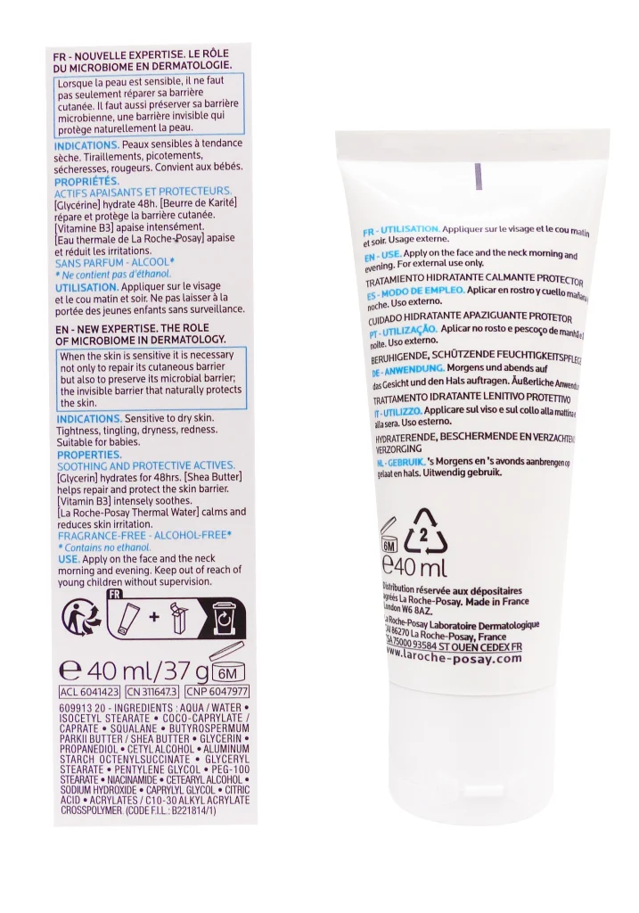 dos creme la roche posay 40 ml