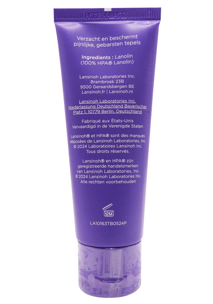 LANSINOH CREME LANOLINE HPA 40ML 4 dos creme lansinoh