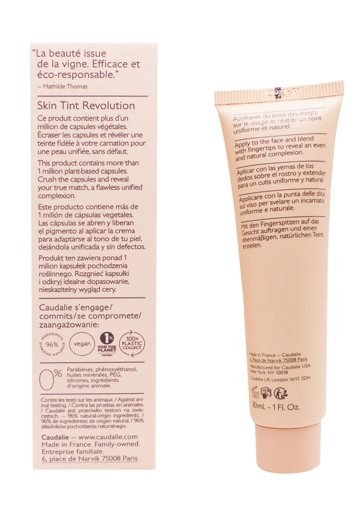 dos creme teinte caudalie