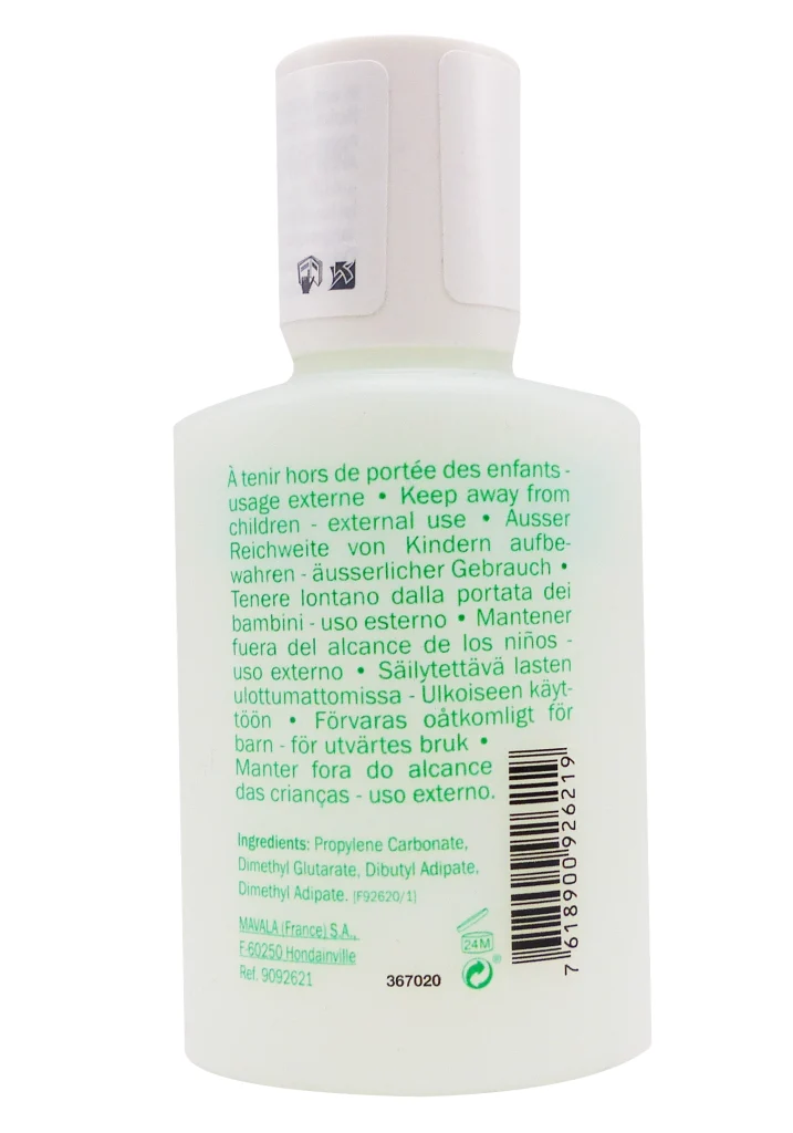 dos dissolvant cristal mavala