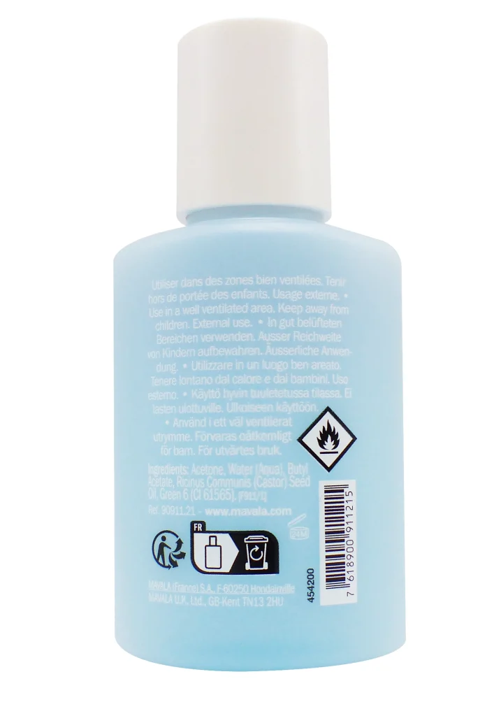 dos dissolvant doux 50 ml bleu