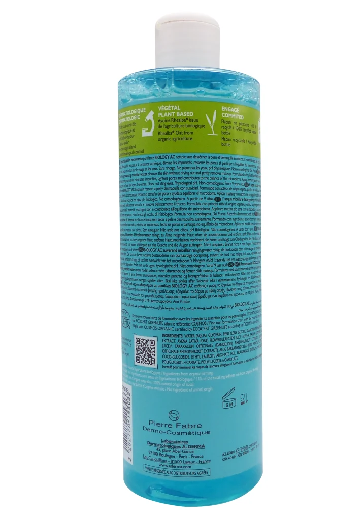 dos eau micelaire biology ac