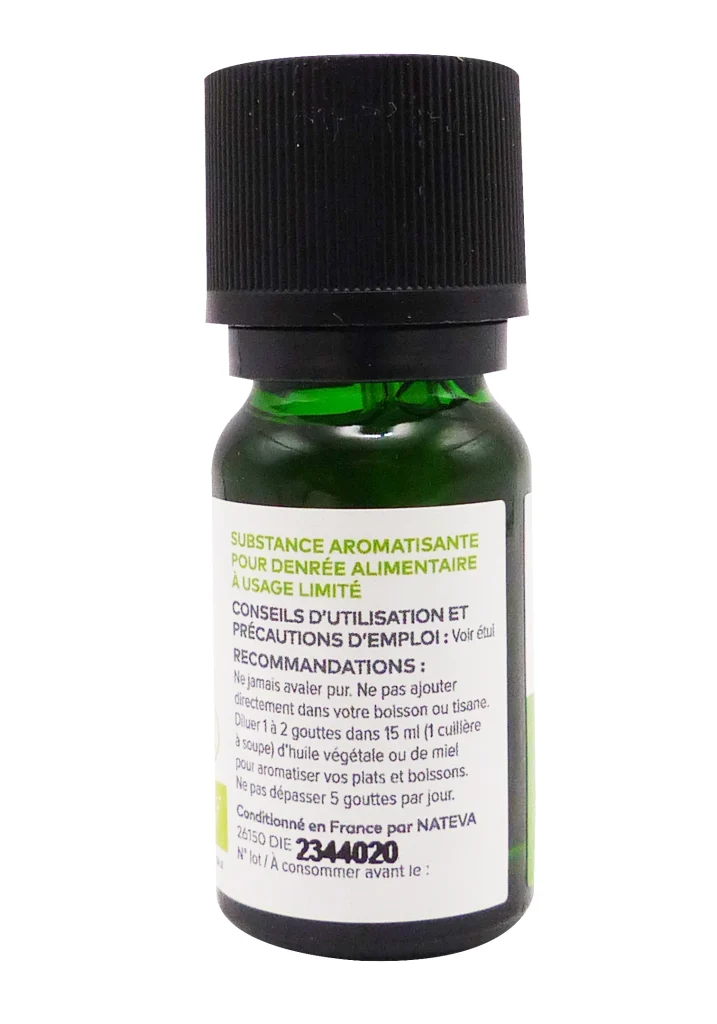 PHARMASCIENCE HUILE ESSENTIELLE LITSEE CITRONNEE 10 ML 4 dos flacon huile