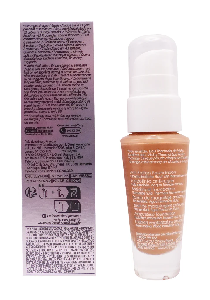 dos fond de teint vichy flexiteint