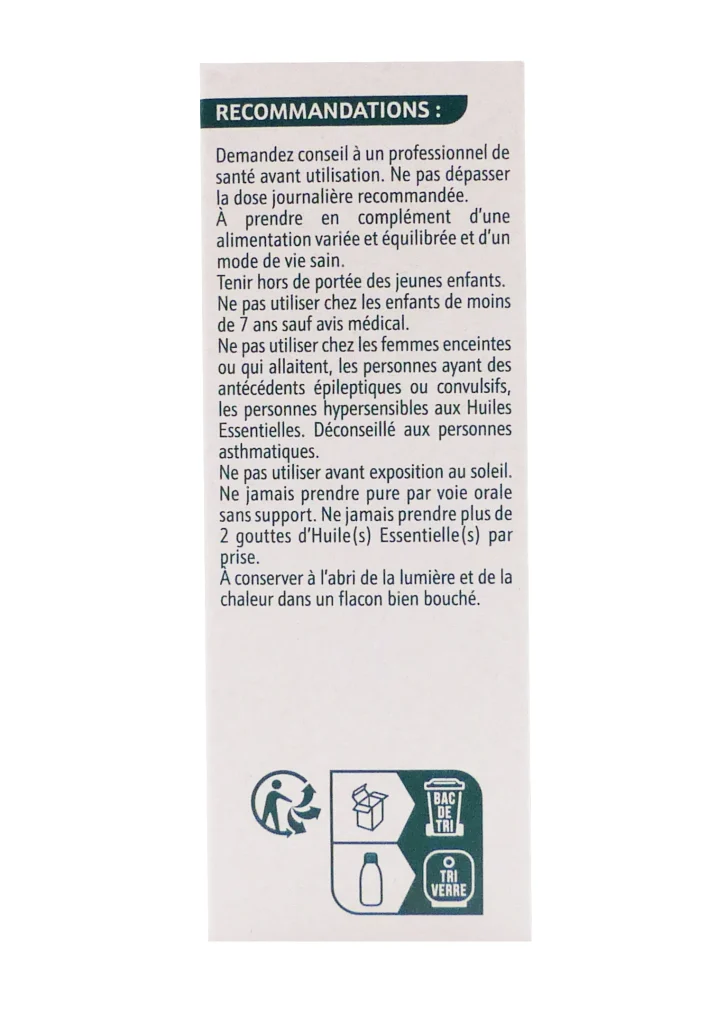 PHYTOSUN AROMS HE MANDARINE VERT BIO 10ML 4 dos huile essentielle 9