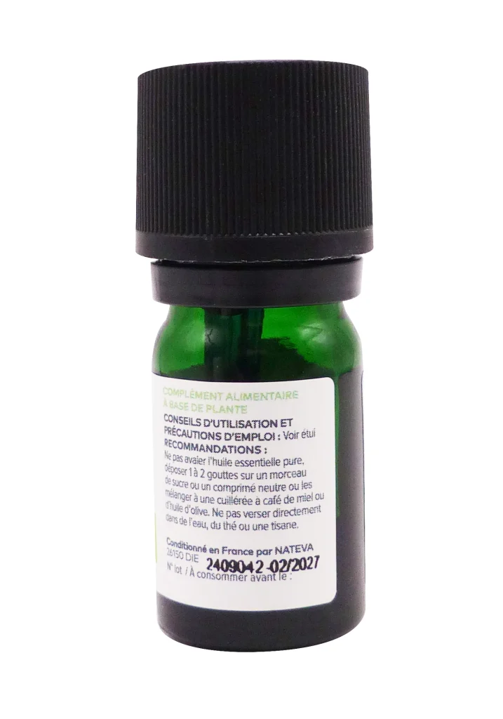 PHARMASCIENCE HUILE ESSENTIELLE CAMOMILLE MATRICAIRE BIO 2ML 5 dos huile essentielle3