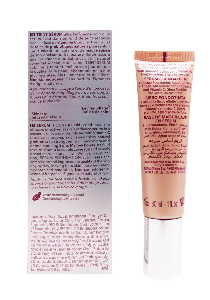 dos light medium fond de teint mavala