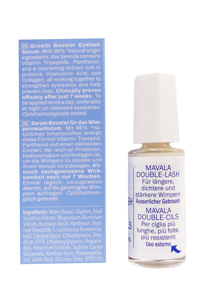 MAVALA DOUBLE CILS SERUM 10 ML 3 dos mavala double cils