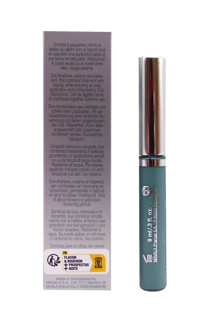dos mavala vert emeraude fard a paupieres