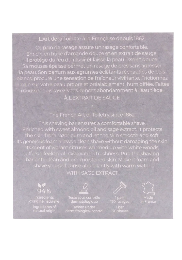 ROGER & GALLET PAIN DE RASAGE COLOGNE TWIST 100G 3 dos pain de rasage roge et gallet cologne twist