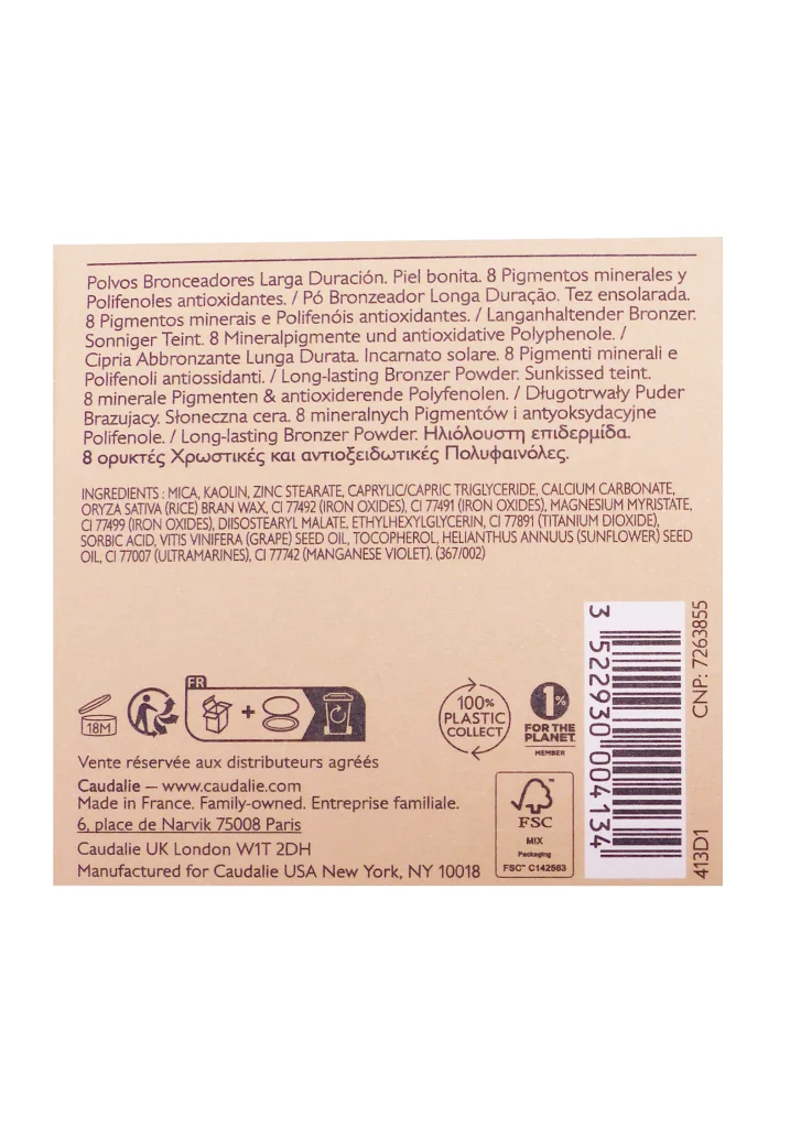 dos poudre caudalie vinocrush packaging