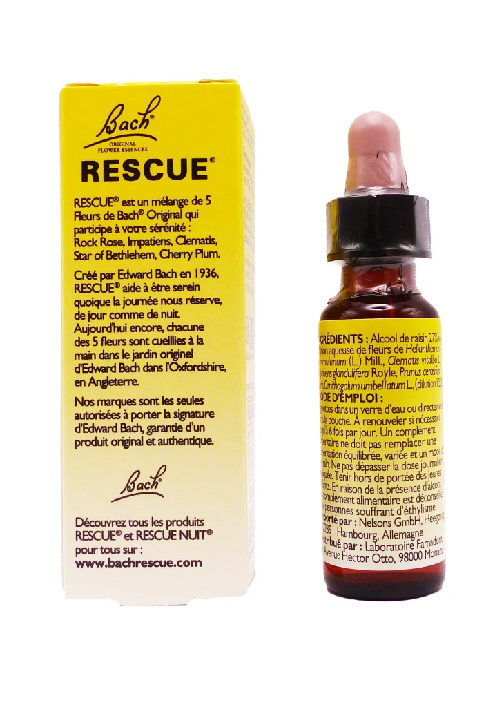 dos rescue compte gouttes