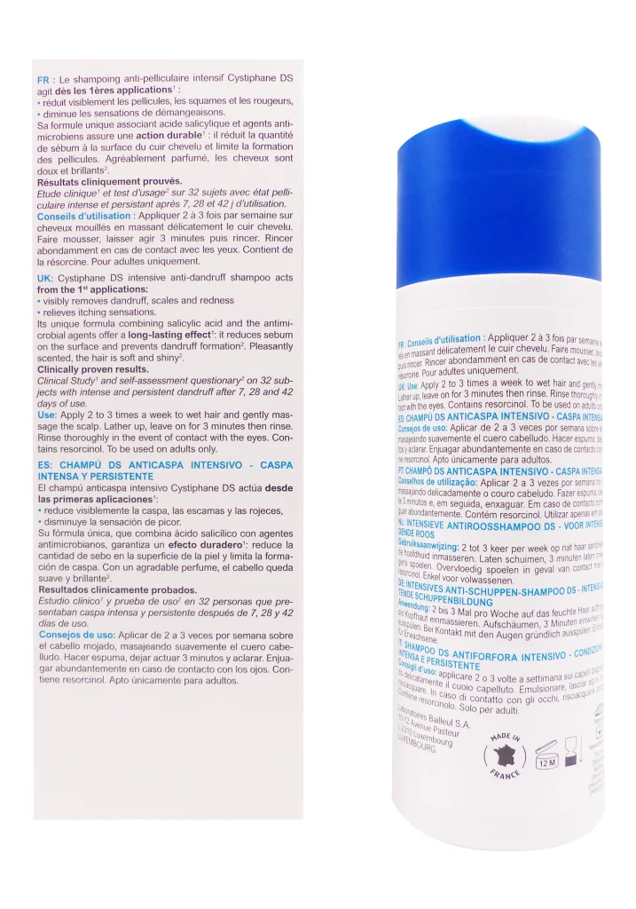 dos shampooing antipeliculaire ds