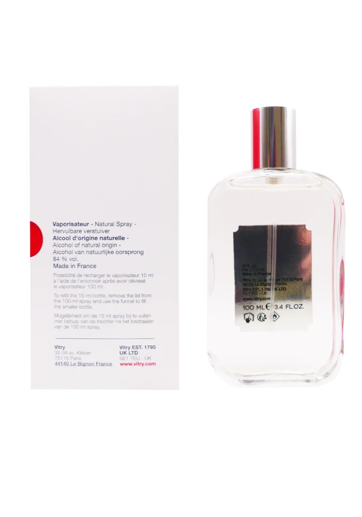 VITRY ORANGE TANGERINE EAU DE PARFUM 100ML 3 dos spray parfum vitry