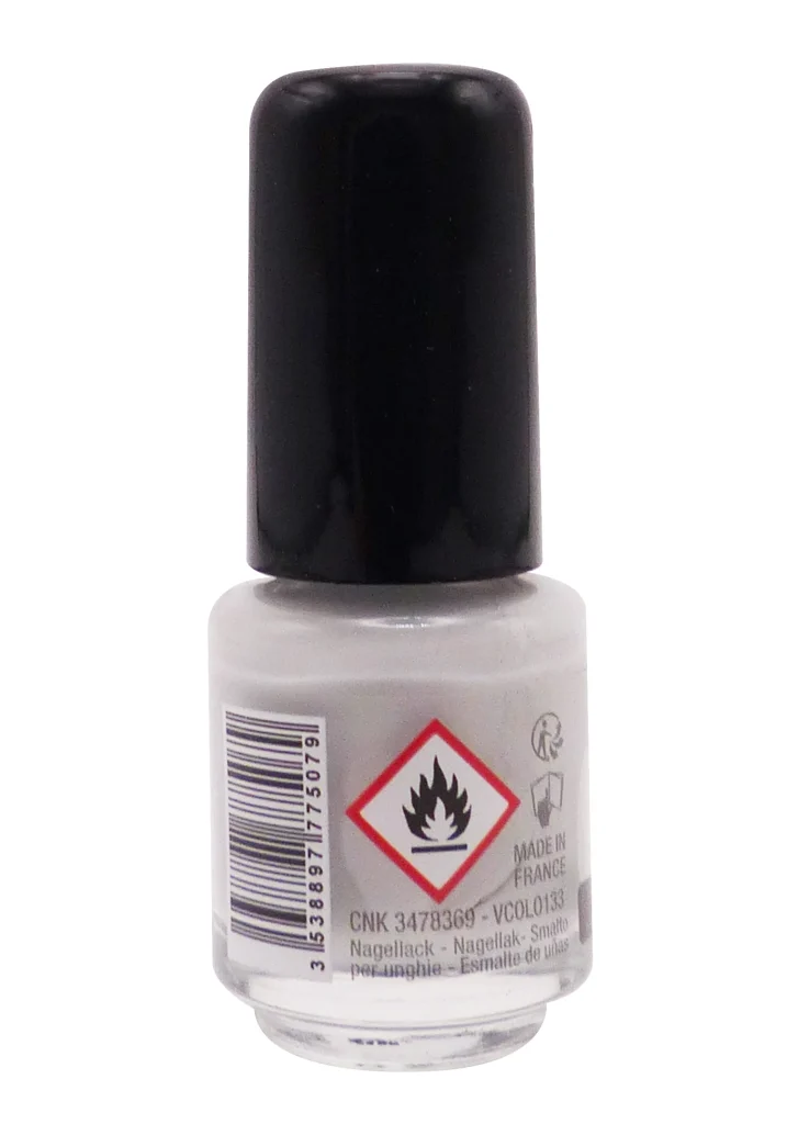 VITRY VERNIS A ONGLES MINI N°133 AMANDE 4ML 3 dos vernis 1