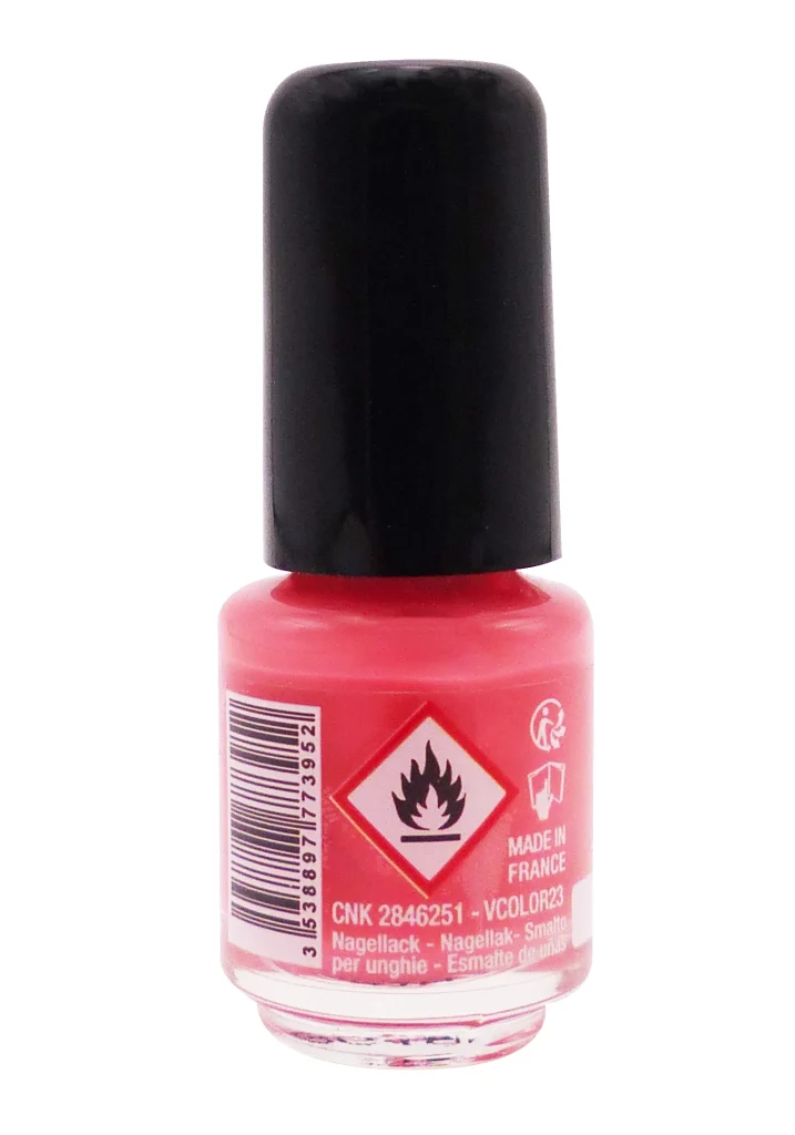 VITRY VERNIS A ONGLES MINI N°23 CORAIL 4ML 3 dos vernis 2