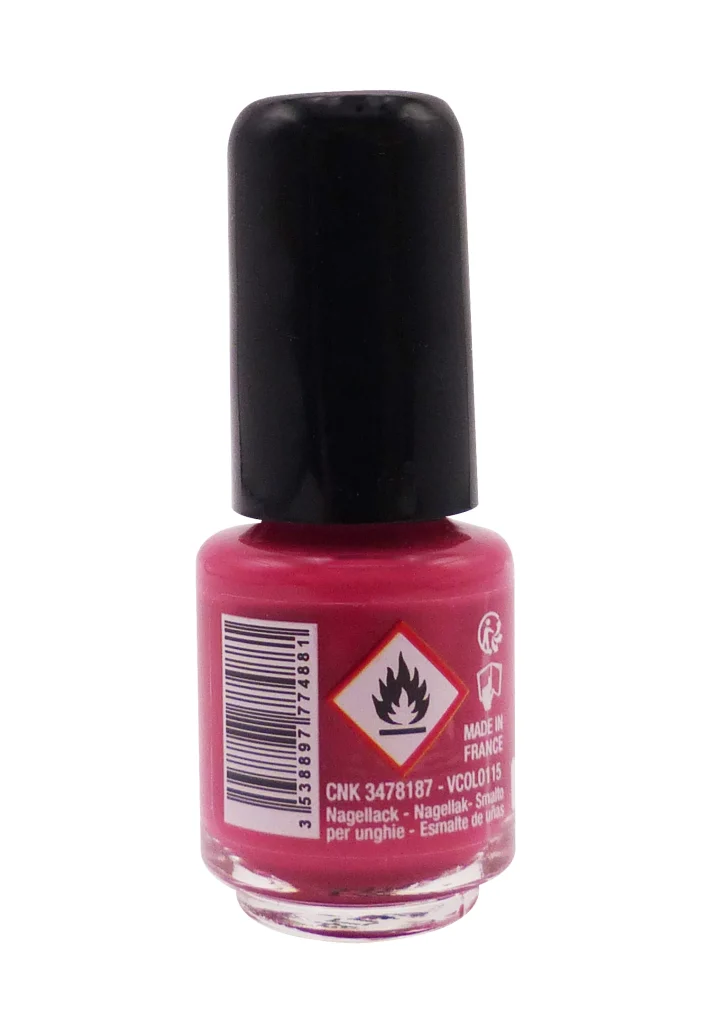 VITRY VERNIS A ONGLE MINI N°115 JARDIN SECRET 4ML 3 dos vernis a ongles