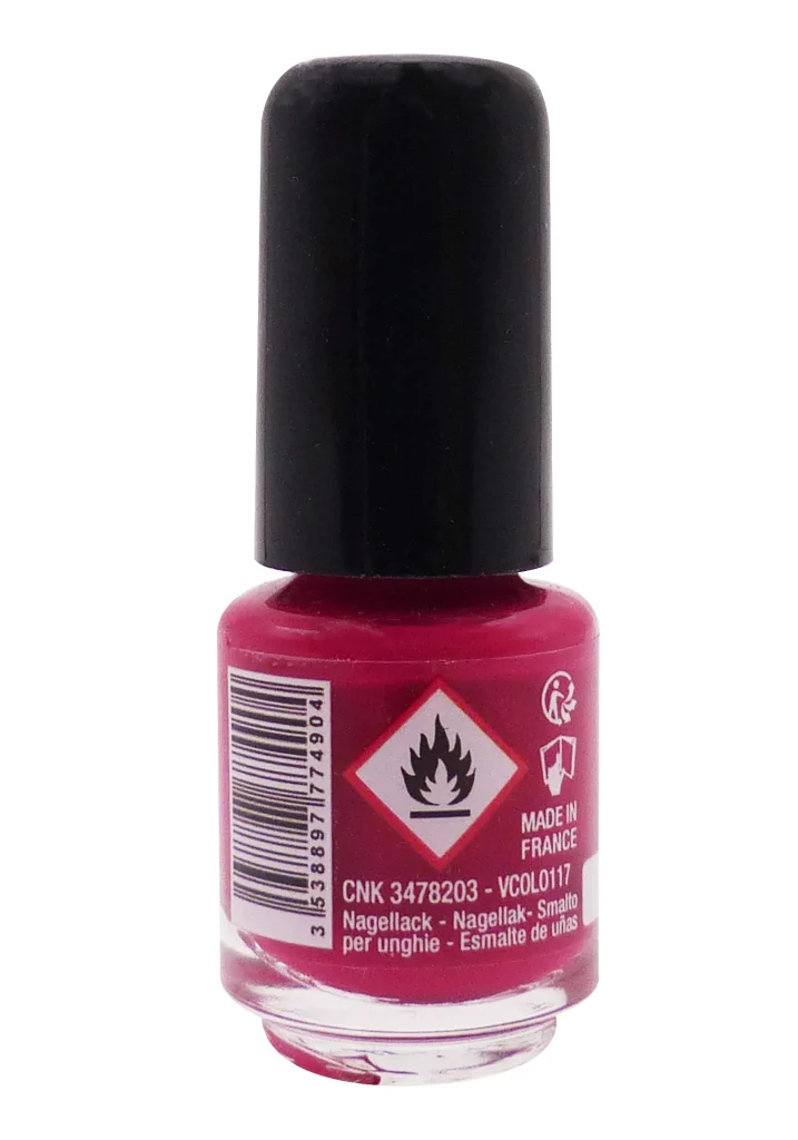 VITRY VERNIS A ONGLES MINI N°117 HAPPY 4ML 3 dos vernis vitry 1