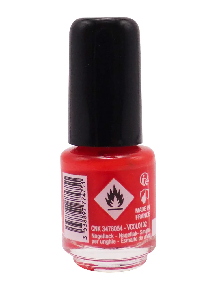 VITRY VERNIS A ONGLES MINI N°102 TROPICAL 4ML 3 dos vernis vitry