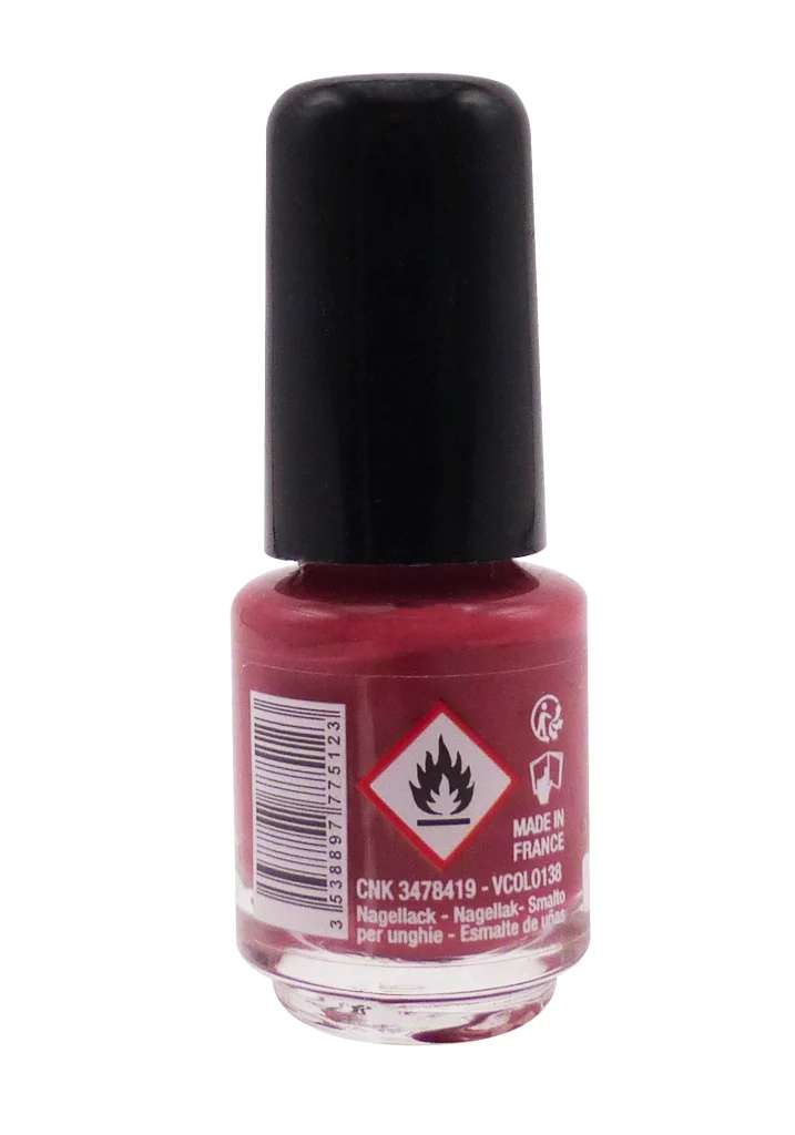 VITRY VERNIS A ONGLES MINI N°138 MAJESTEE 4ML 3 dos vitry vernis