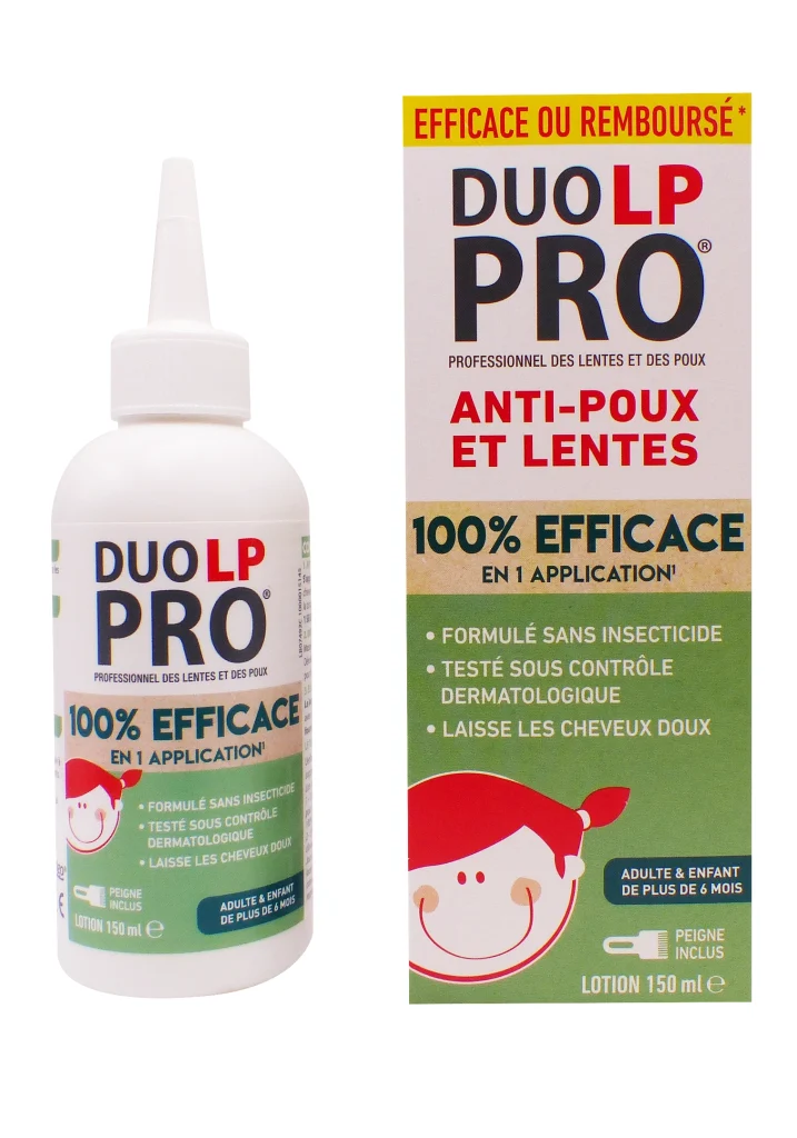 DUO LP PRO LOTION TRAITANTE 150ML PEIGNE INCLUS 2 duo lp pro lotion 150 ml