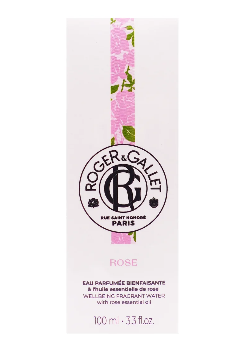 eau parfumée rose 100 ml roger et gallet