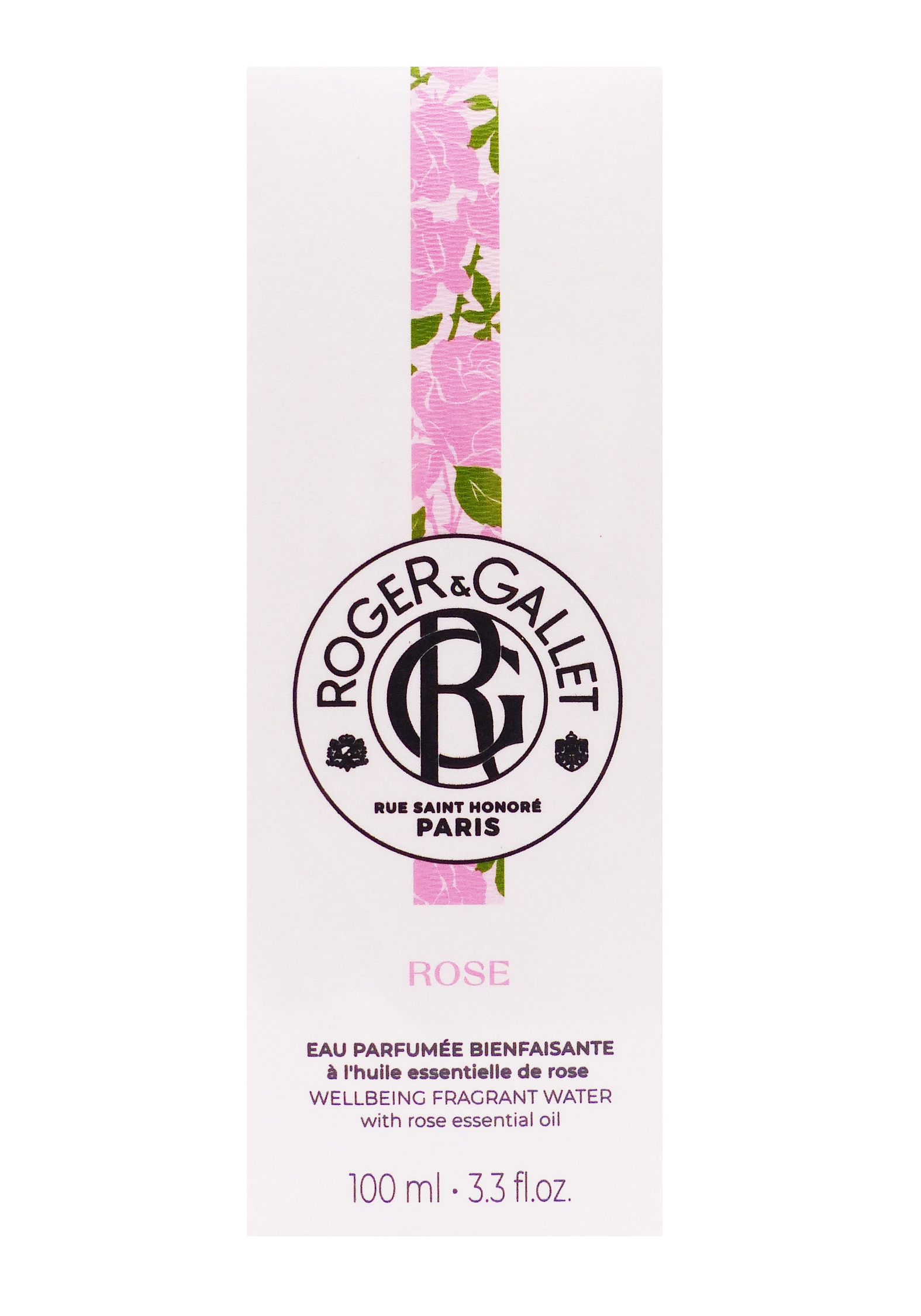 ROGER & GALLET EAU PARFUMEE ROSE VAPORISATEUR 100ML 1 eau parfumée rose 100 ml roger et gallet
